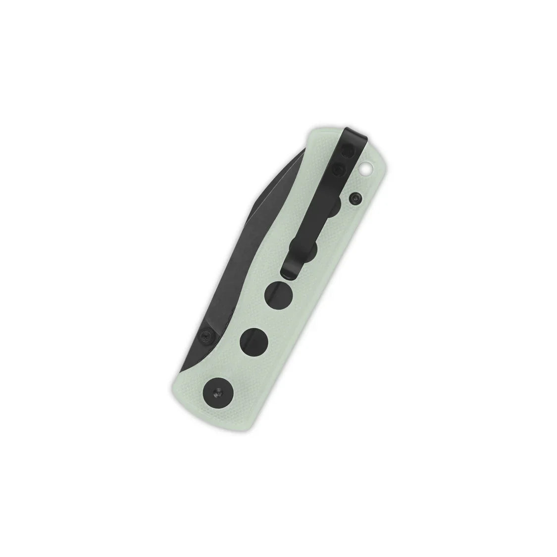 QSP Knife Canary folder 2.84'' 14C28N Jade G10 QS150-E2