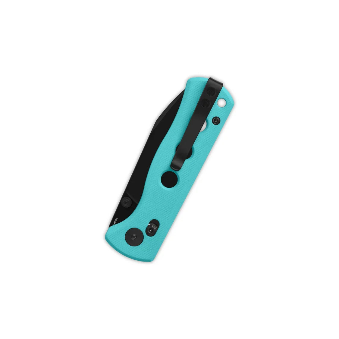 QSP Knife Canary Glyde 2.84'' 14C28N, black Tiffany Blue G10 QS150GL-C2