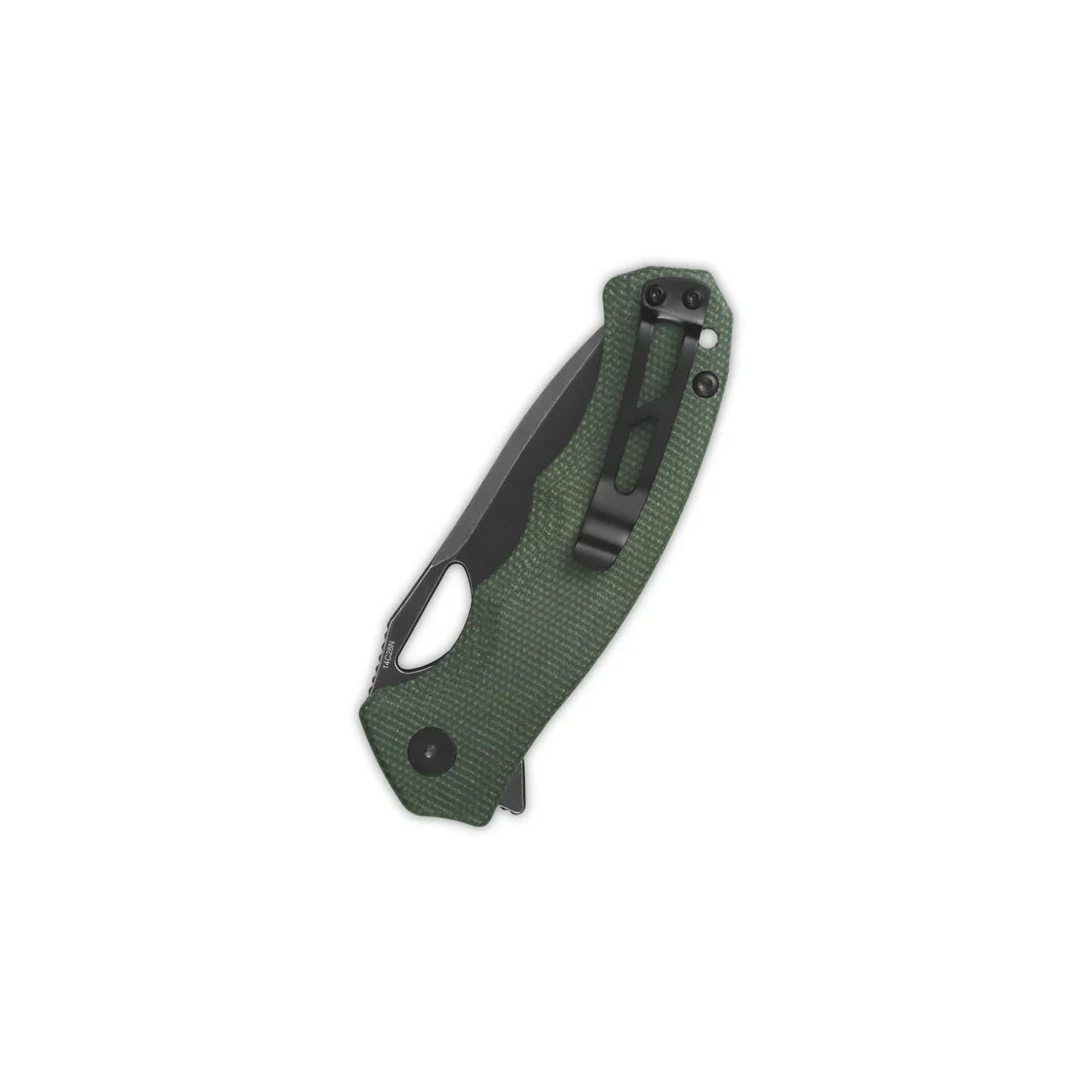 QSP Knife Gorilla 3.375'' 14C28N Green Micarta QS153-C2