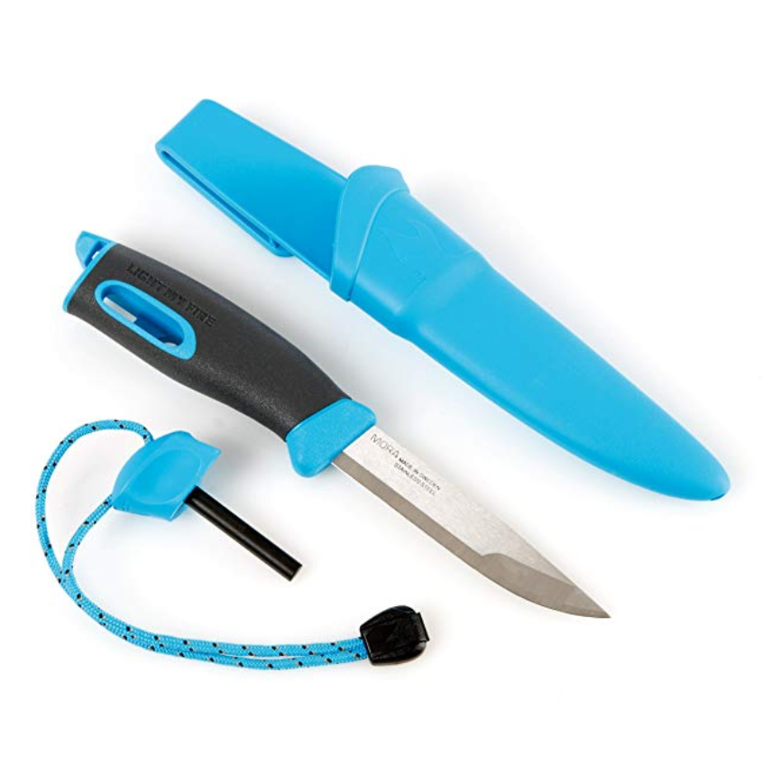 Light My Fire Swedish FireKnife Fixed Blade Knife-Blue