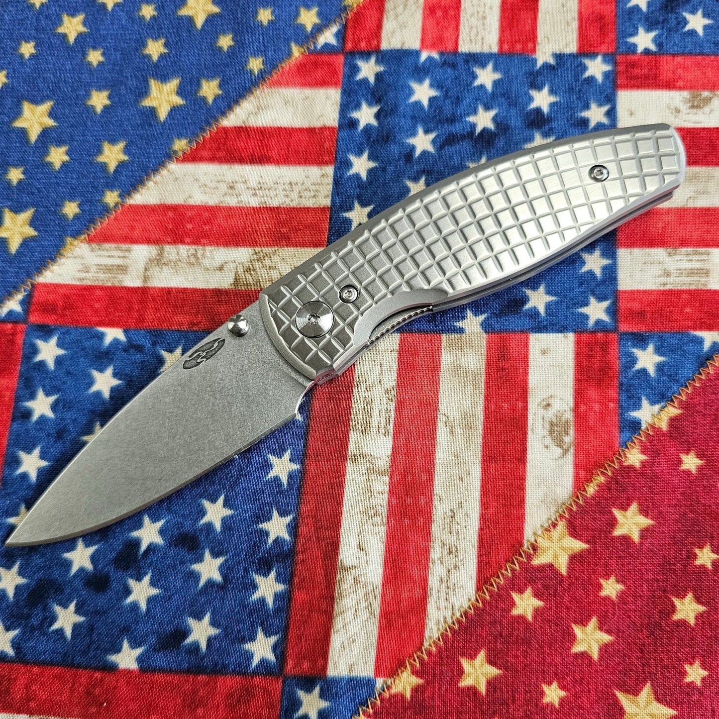 TRM Neutron 2 Folding Knife 3" CPM 20CV Blade – Frag Titanium Handles