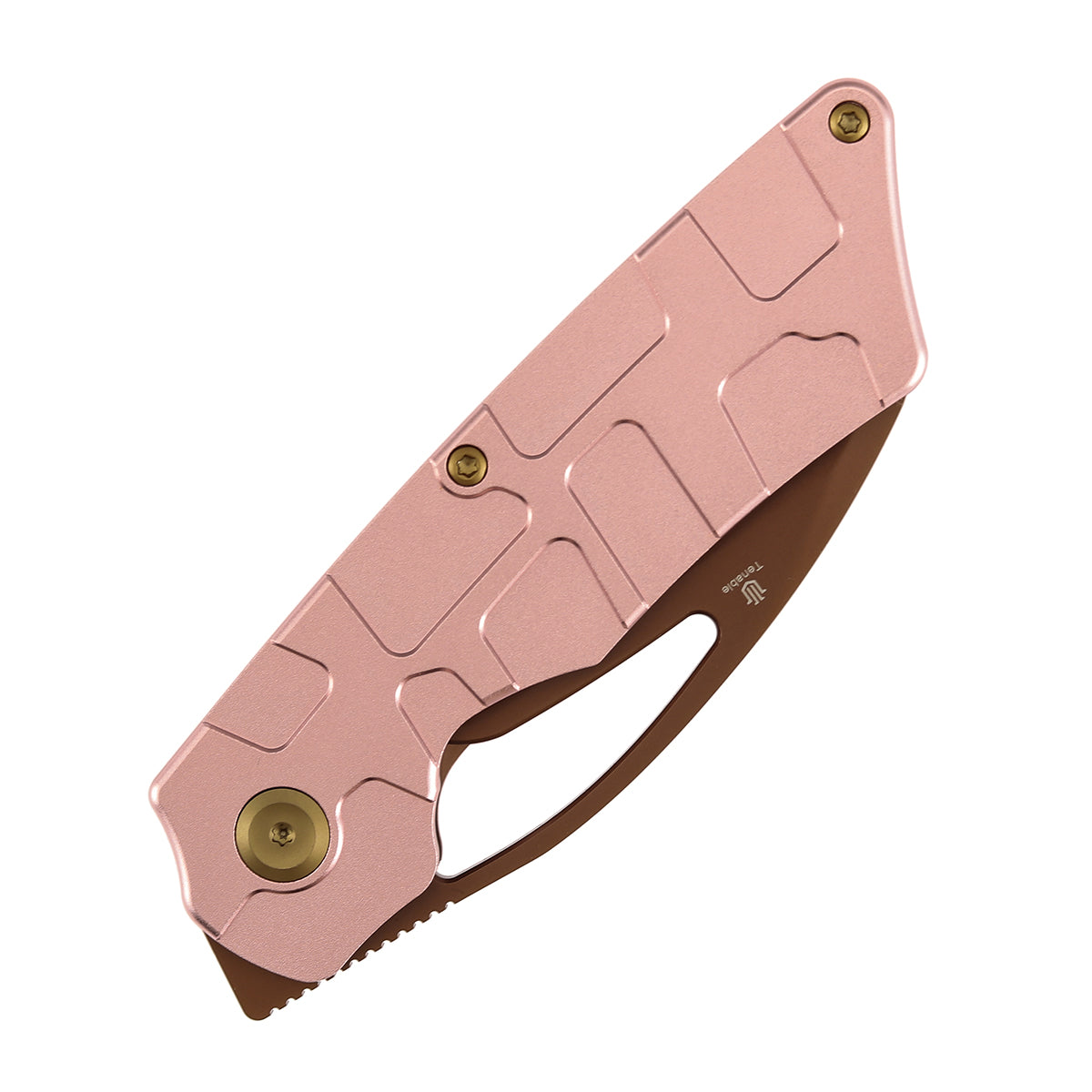 Tenable Goblin L B3016A1 liner lock detail – solid lockup, three deployment options, front flipper tab