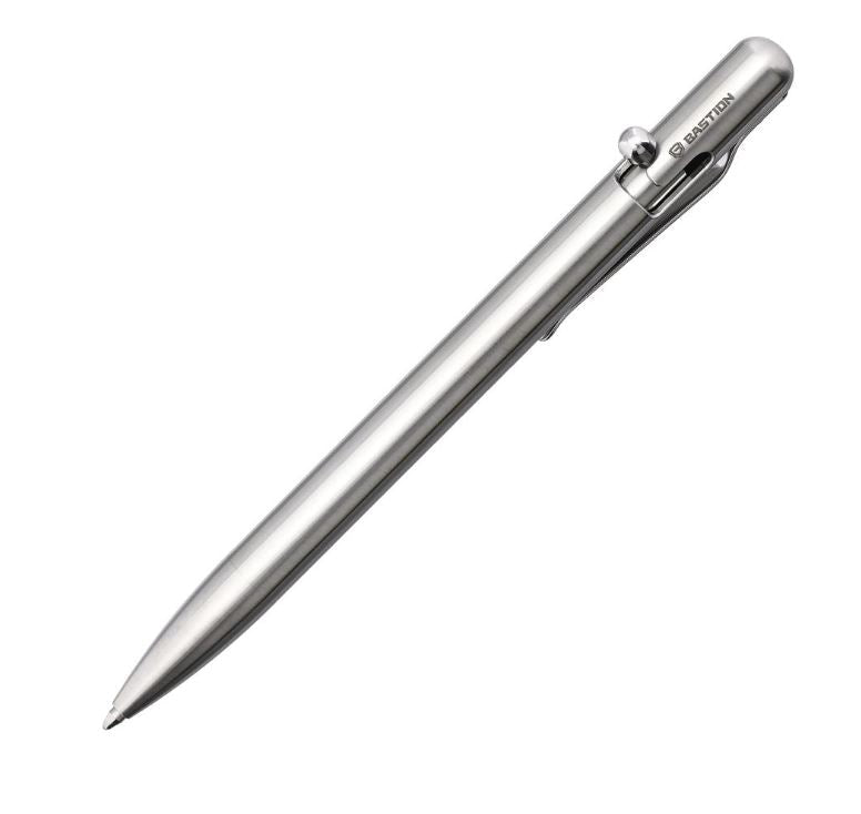 Bastion Slim Bolt Action Pen Stainless