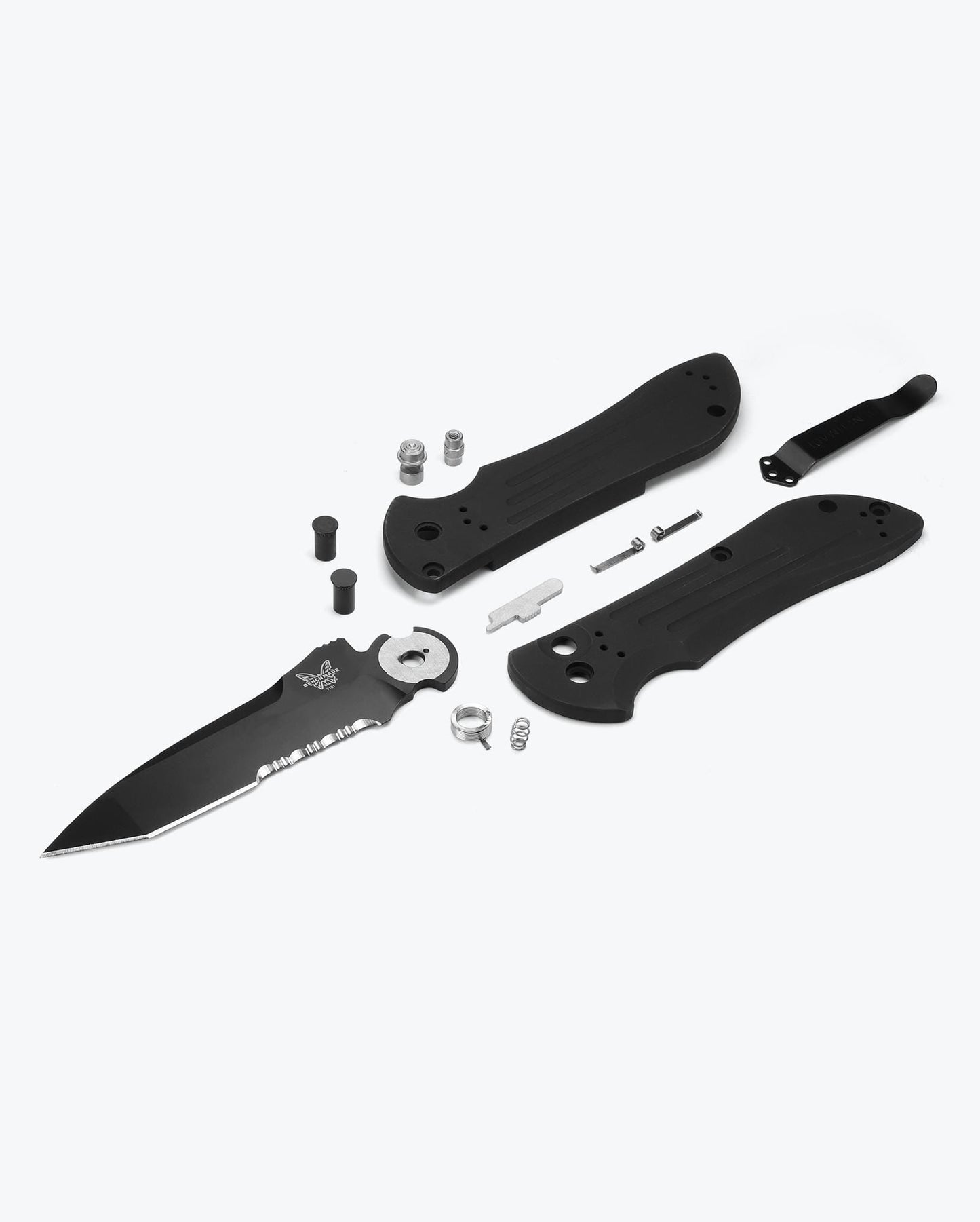 Benchmade Auto Stryker 9101SBK push-button automatic detail