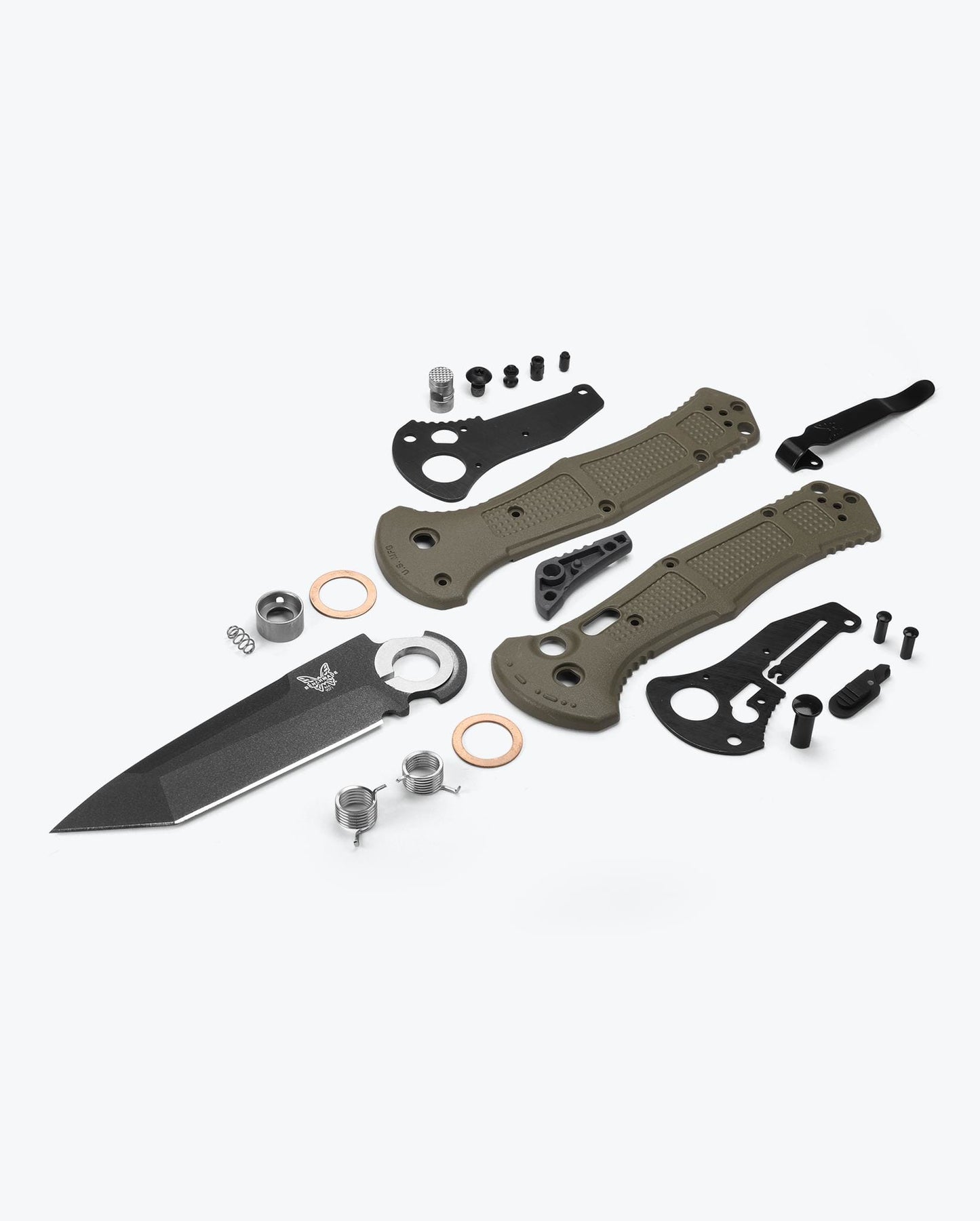 Benchmade Claymore 9071BK-1 exploded component view