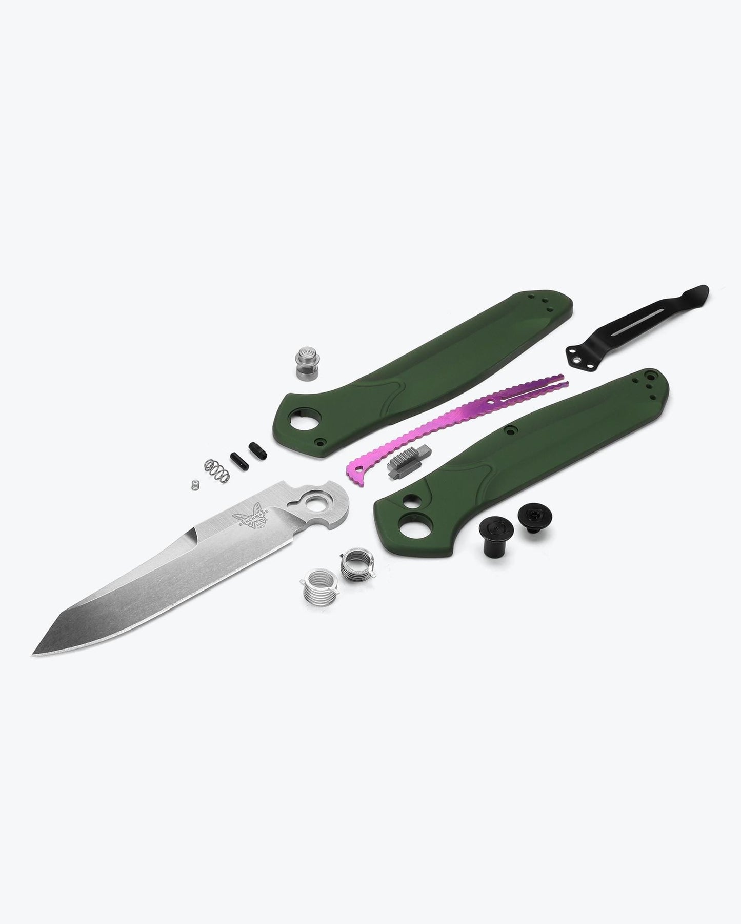 Benchmade Auto Osborne 9400 exploded component assembly view