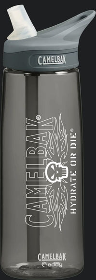 Camelbak Eddy Bottle .75L - HYDRATE OR DIE Charcoal