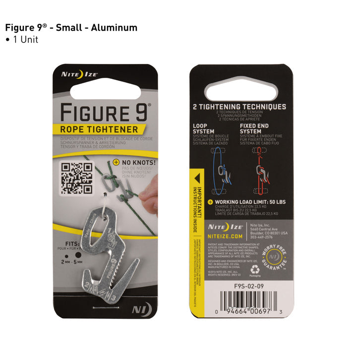 Nite Ize Figure 9 Small - Aluminum