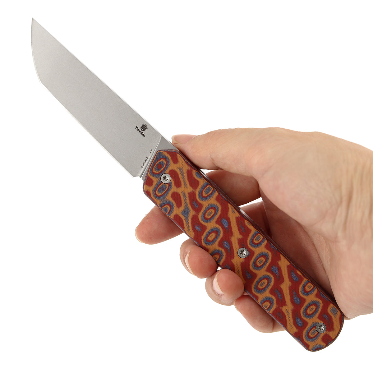 Tenable Foosa G2020A2 stonewashed finish detail