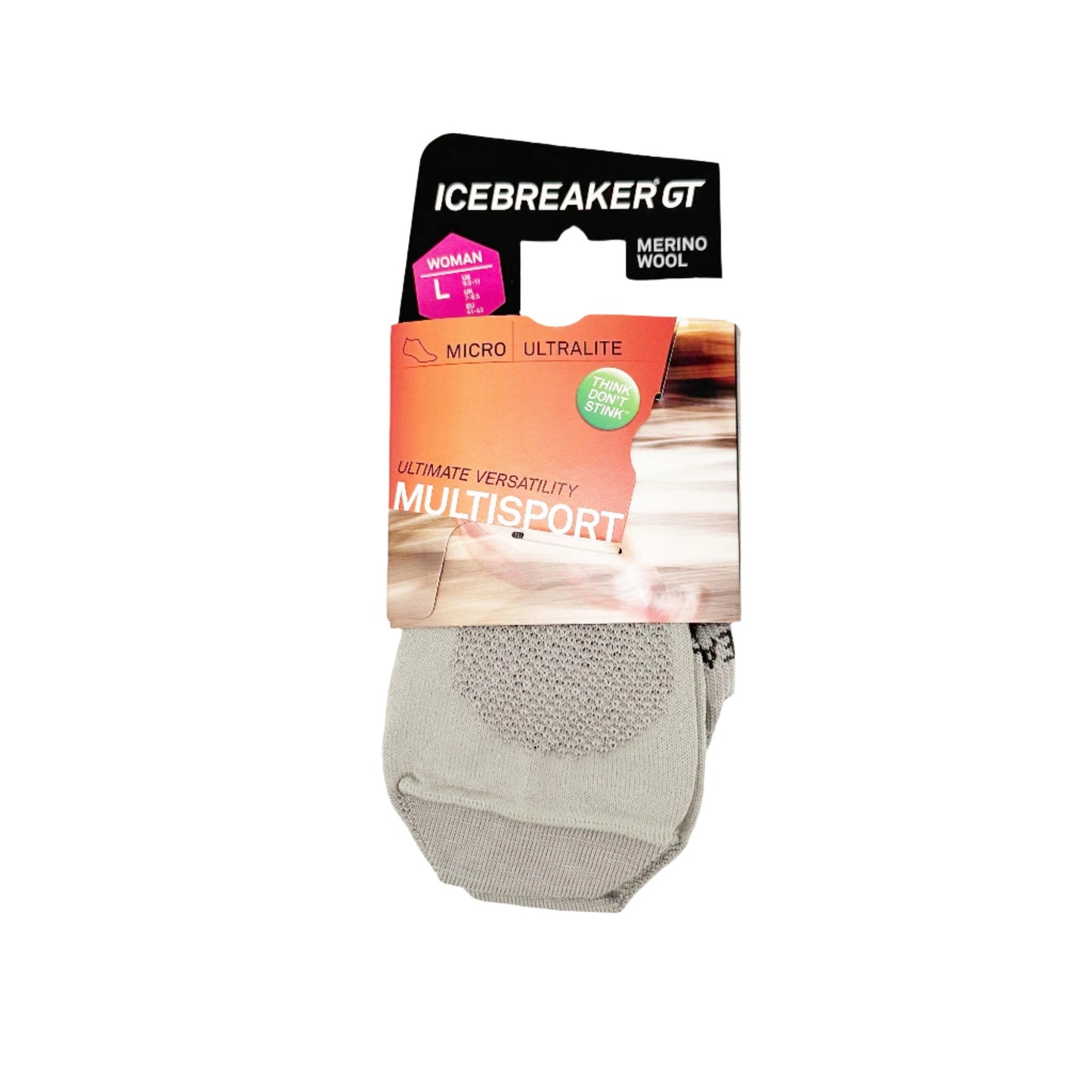Icebreaker Womans Multisport Ultralite Micro Merino Wool Sock