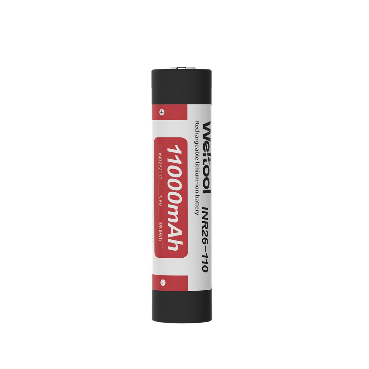 Weltool INR26-110 (INR26-110) 11,000mAh 3.6V rechargeable lithium-ion battery — high-capacity 26-series cell
