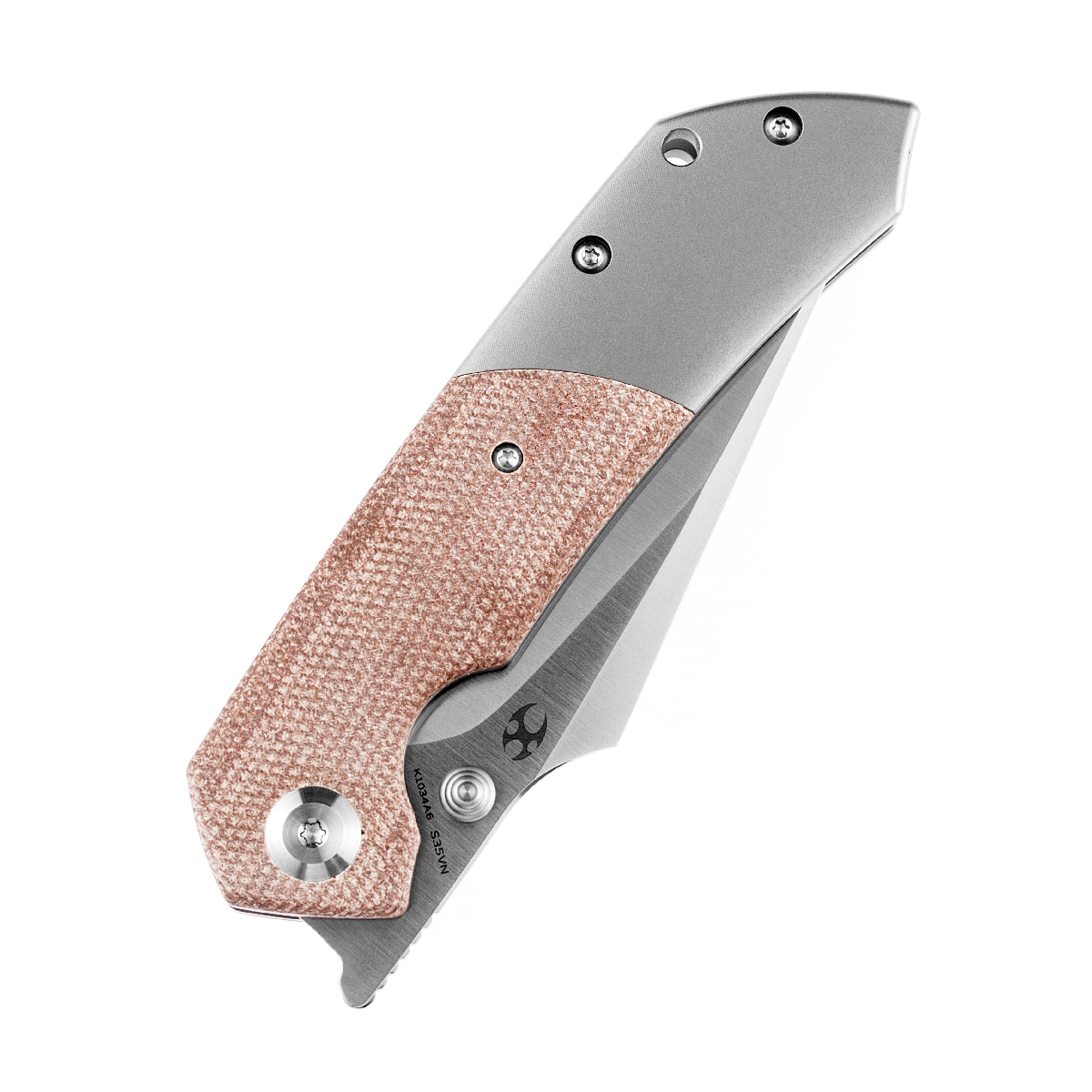 Kansept Fenrir K1034A6 liner lock detail