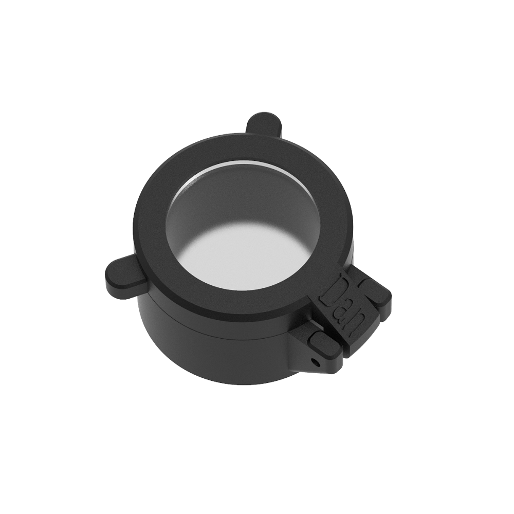Weltool LF33 Diffusion Filter flip cover latch and hinge detail