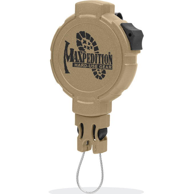 Maxpedition Tactical Gear Retractor Large Clip - Black RL3K