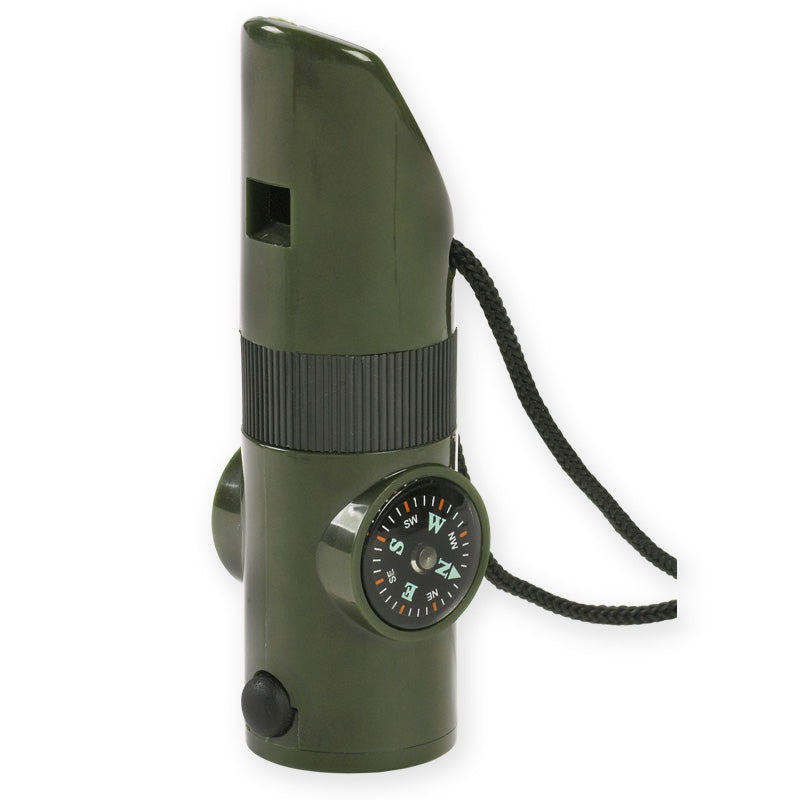 NDuR 7-in-1 Survival Whistle - Olive
