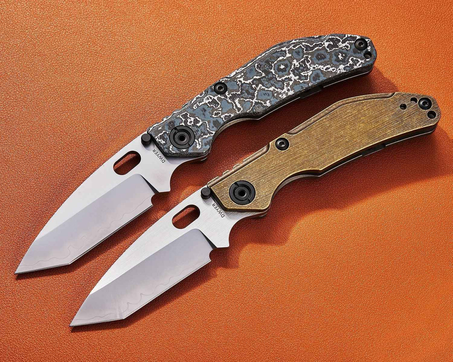 North Mountain Blade 2522-CU titanium frame lock japanese steel detail