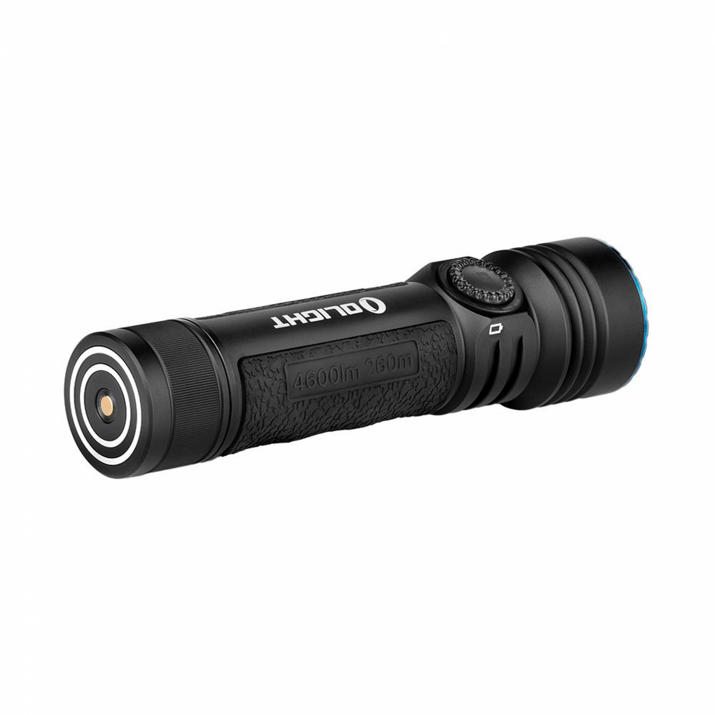 Olight Seeker 4 Pro 4600 Lumen High Power Rechargeable Flashlight - Black Neutral White