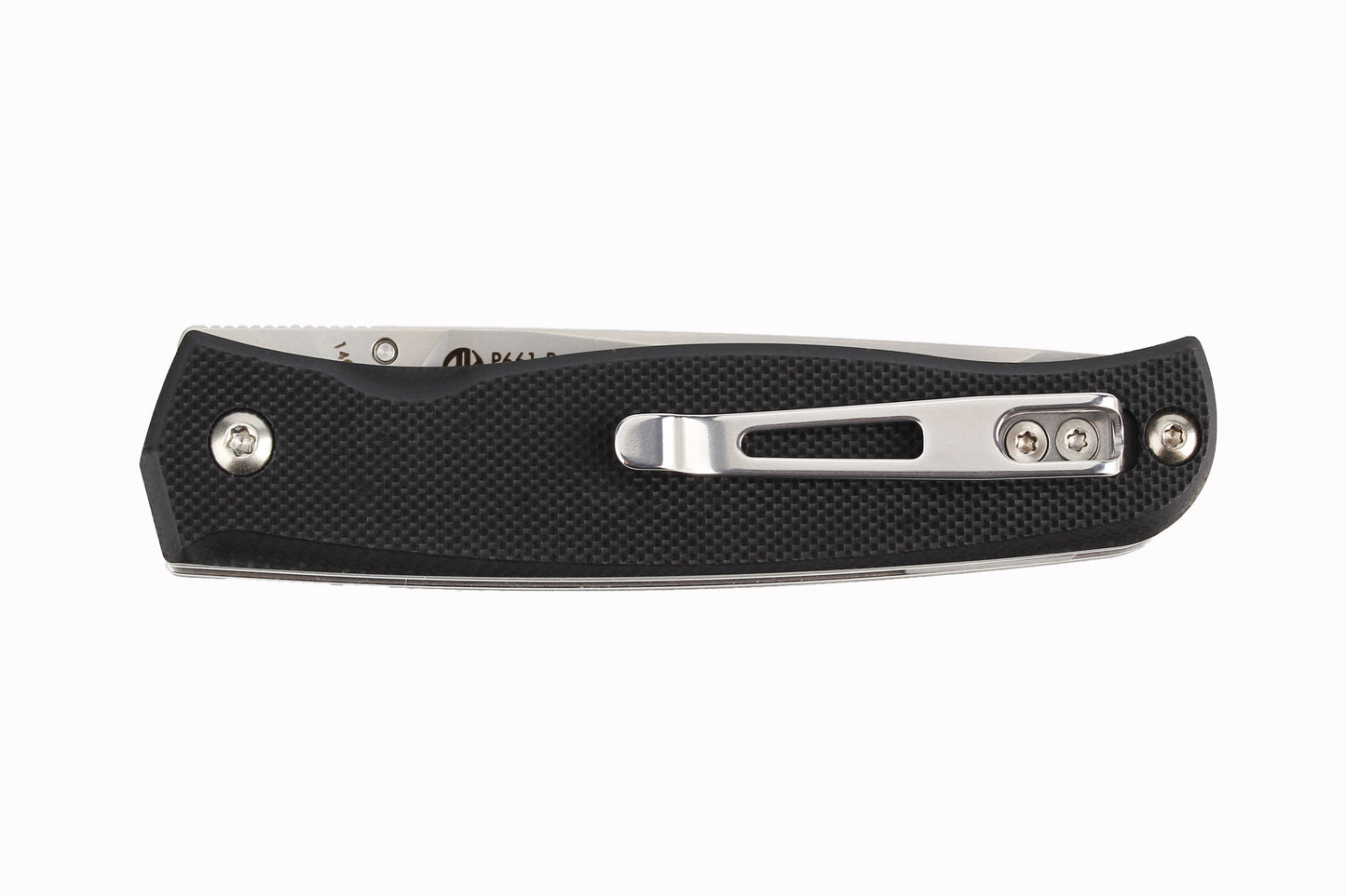 Ruike Knives P661-B Folding Knife 2.91" 14C28N Steel Blade Black G10 Handles