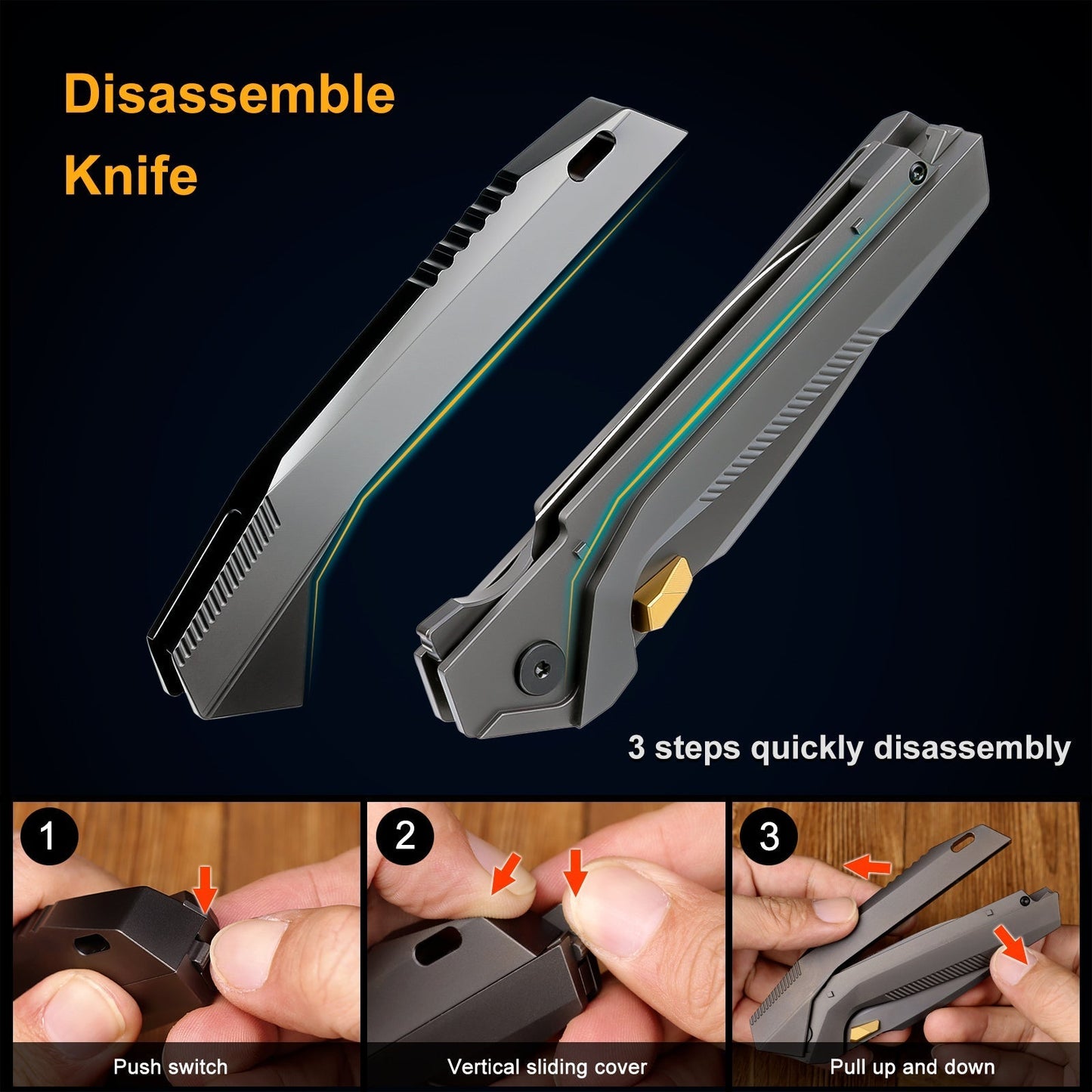 Remette RT-WK1-F liner lock detail