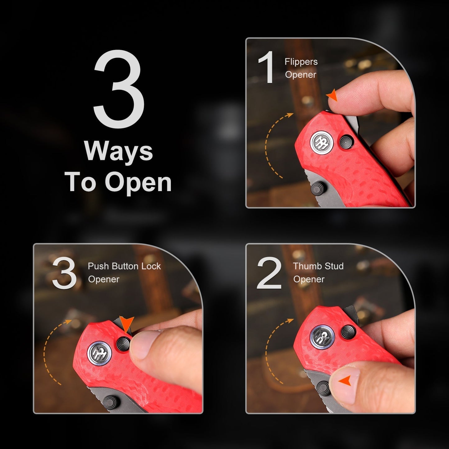 Remette RT-Cool Whale RTCL-GN4 button lock detail