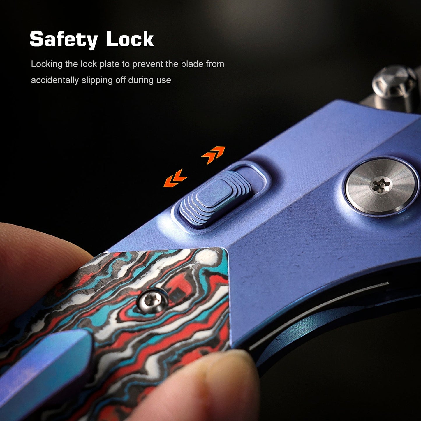 Remette RT-Meteor RTPT-AL button lock detail