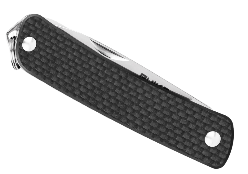 Ruike S22-B Stainless Folding Knife Multi-Tool 2.1" Sandvik 12C27 Black G-10 Handles