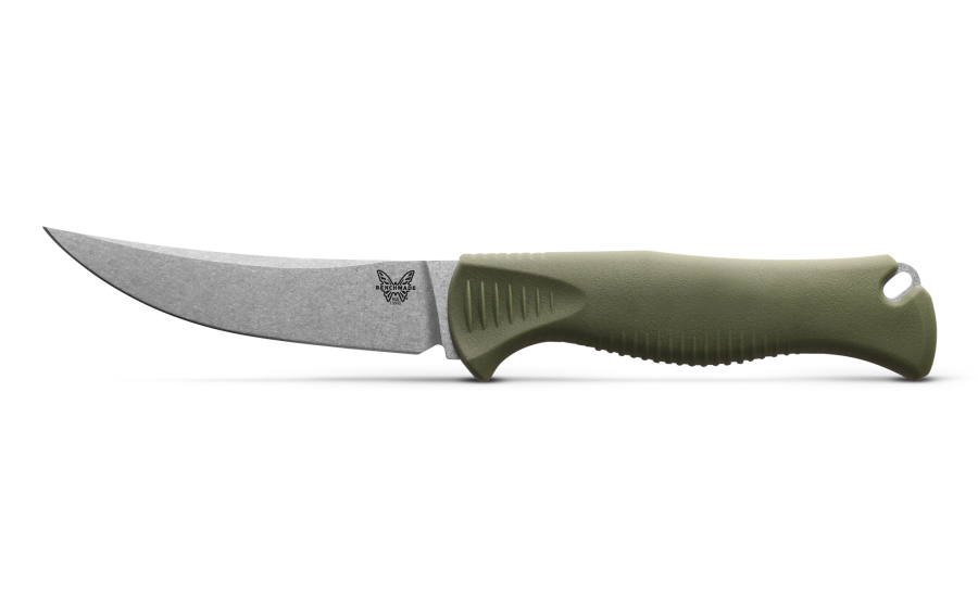 Benchmade Meatcrafter 15505 4.01" CPM-154 Dark Olive Santoprene Handle