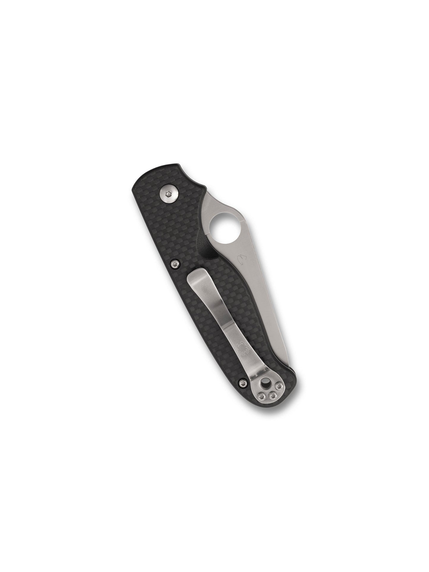 Spyderco ButtonUp C275CFP – 3.27" 8Cr13MoV Button Lock Carbon Fiber Knife