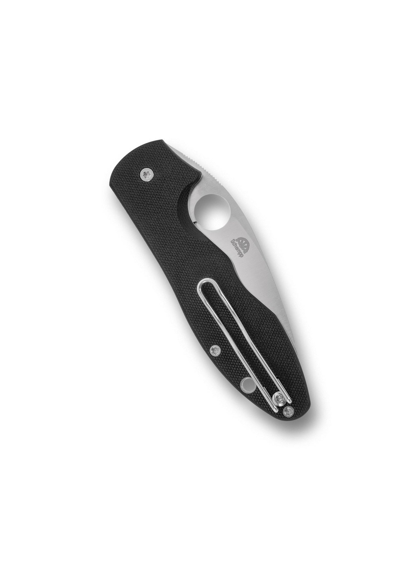 Spyderco Retract C276GP – 3.4" 9Cr18MoV LinerLock Knife (Black G-10)