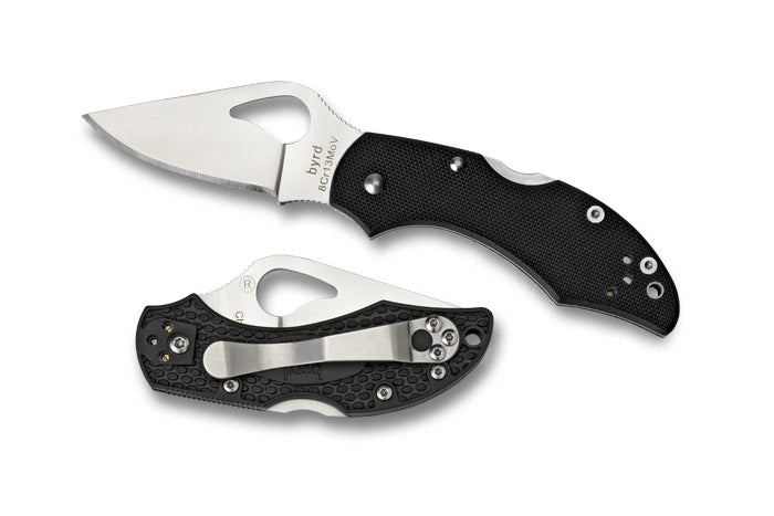 Spyderco Byrd Robin 2 G10 BY10GP2 Folding Knife - Plain