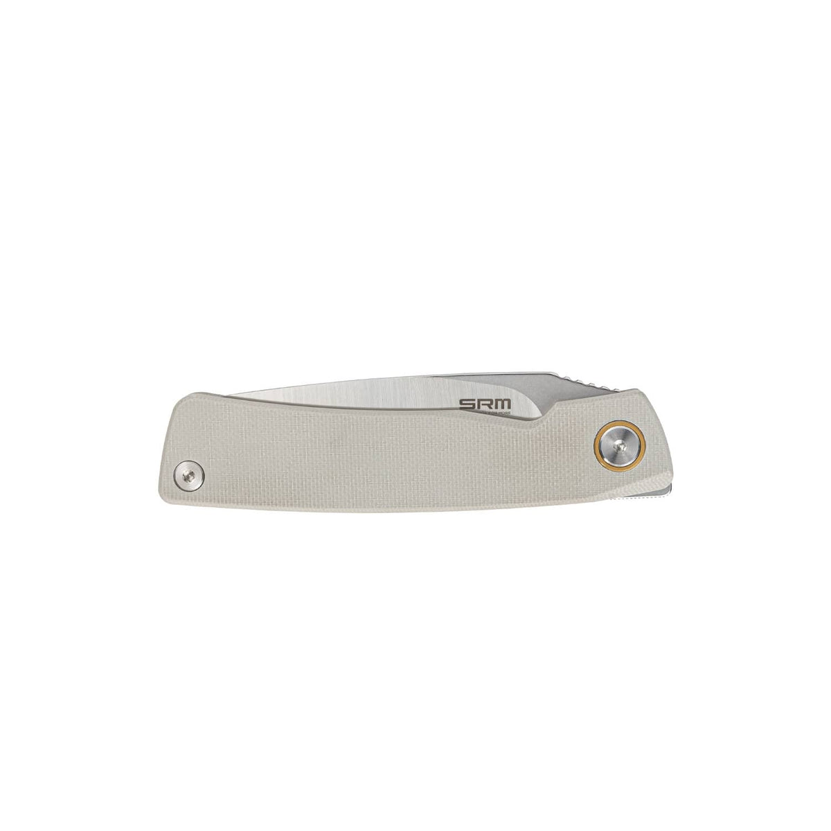 SRM Air 105M-GK – 2.95" 14C28N Drop Point Liner Lock EDC Knife with G10 Handle