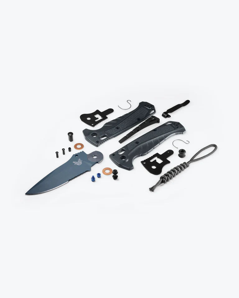 Benchmade Adira 3.88" CPM-MagnaCut Satin Black Depth Blue 18060S