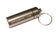 Aluminum Waterproof Vault Capsule / Pill Fob - Black