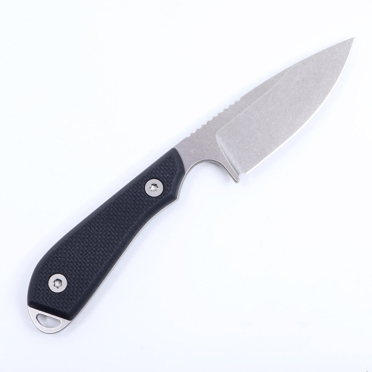 White River M1 Pro WRM1-TBL with black textured G10 scales – manufacturer view