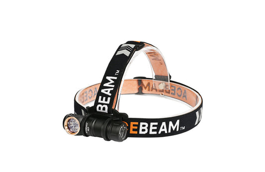 Acebeam H17 2000 Lumen Lightweight SAMSUNG LH351D LED Right Angle Headlamp 1 x 18350 Battery