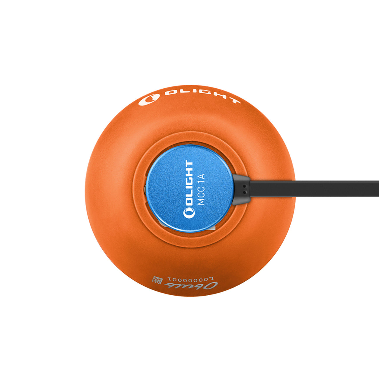 Olight Obulb Orange Portable Rechargeable White / Red LED Mini Lantern 55 Lumens