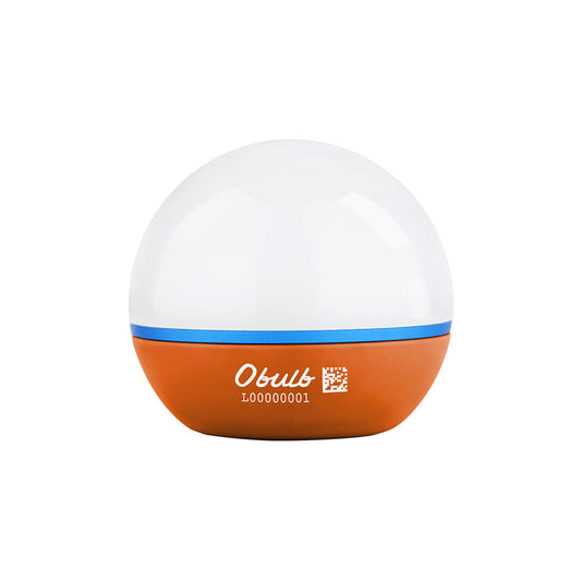 Olight Obulb Orange Portable Rechargeable White / Red LED Mini Lantern 55 Lumens