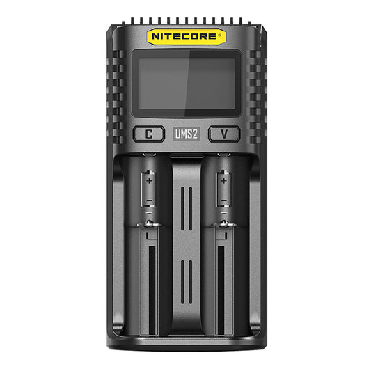 Nitecore UMS2 2-Slot Fast Charging Battery Charger
