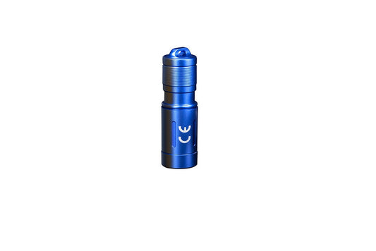 Fenix E02R Rechargeable Keychain Flashlight 200 Lumens - Blue