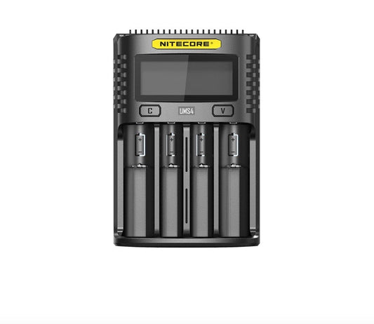 Nitecore UMS4 4-Slot Fast Charging USB Battery Charger