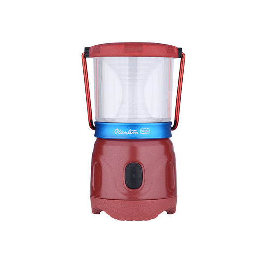 Olight Olantern Mini 150 Lumen Rechargeable Compact Lantern w/ White and Red LED - Wine Red