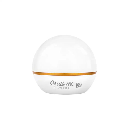 Olight Obulb MC Portable Rechargeable Multi Color LED Mini Lantern 75 Lumens - White
