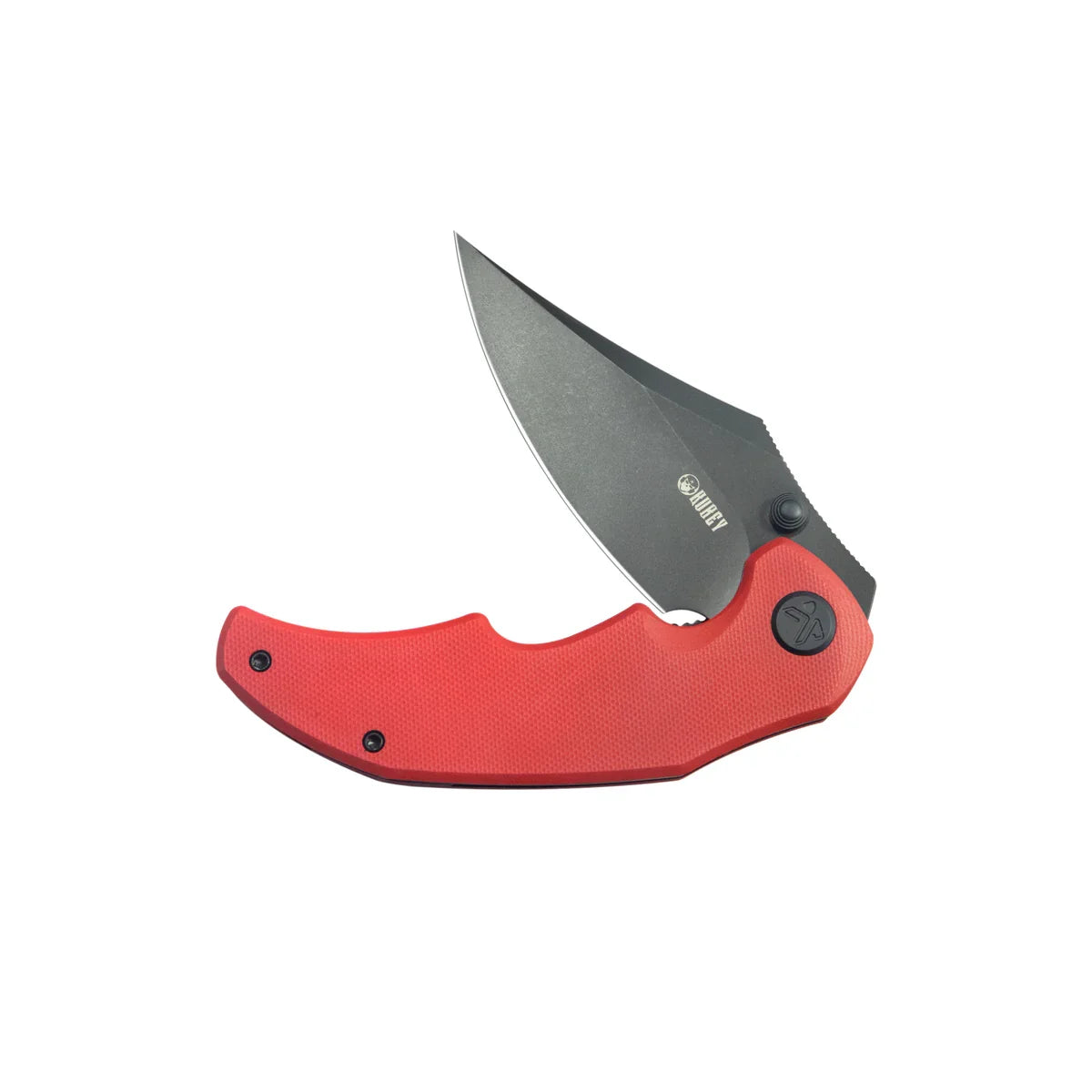 Kubey Knife Ceto 3.46" 14C28N Red G10 KUB181E