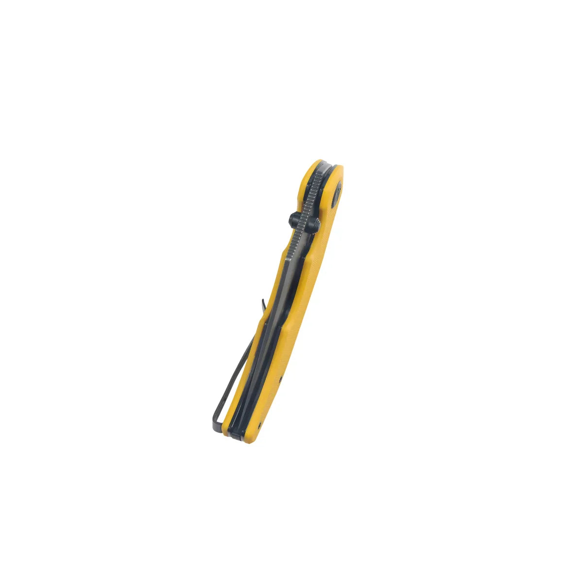 Kubey Knife Ceto 3.46" 14C28N Yellow G-10 KUB181G