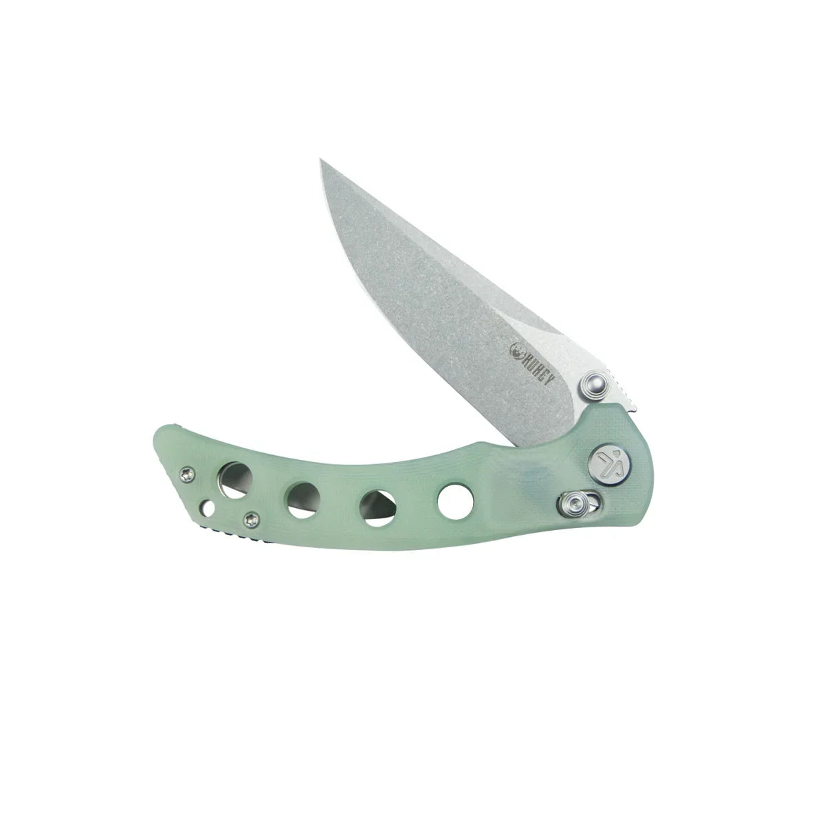 Kubey Knife Hound 3.43" 14C28N Jade G-10 KUB172G