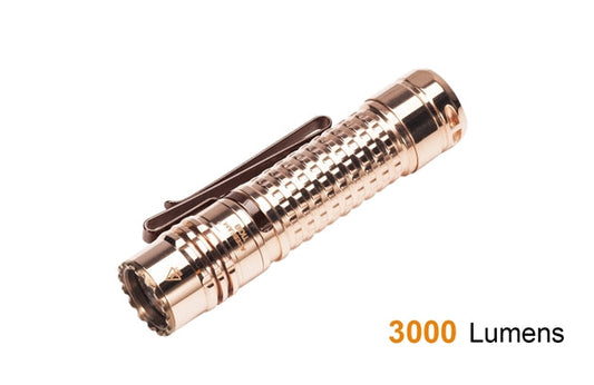 Acebeam TK18 Copper 1900 Lumen Flashlight 3 x OSRAM KW CSLNM1.TG LED