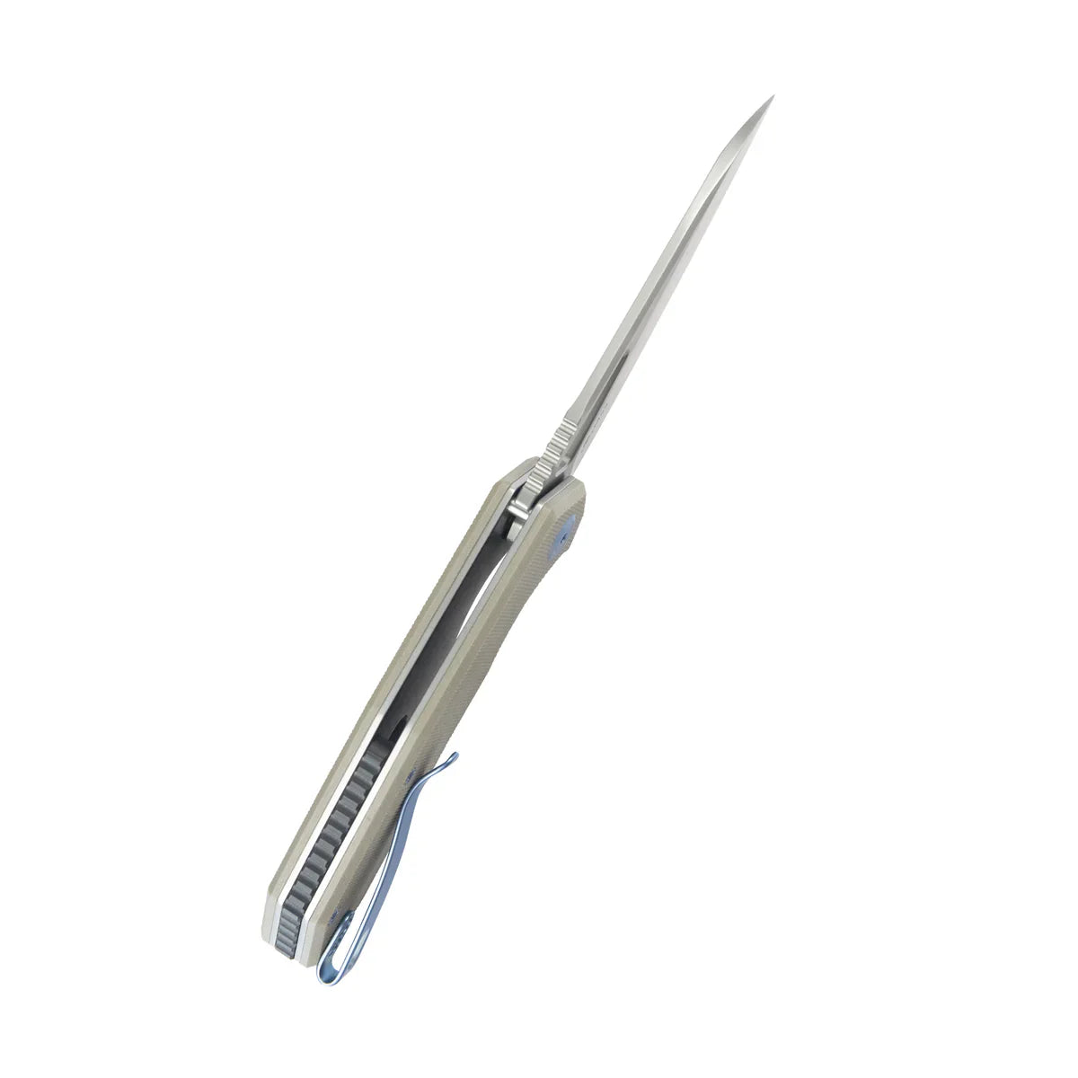 Kubey Vagrant 3.15" M390 Tan G10 KUB291T