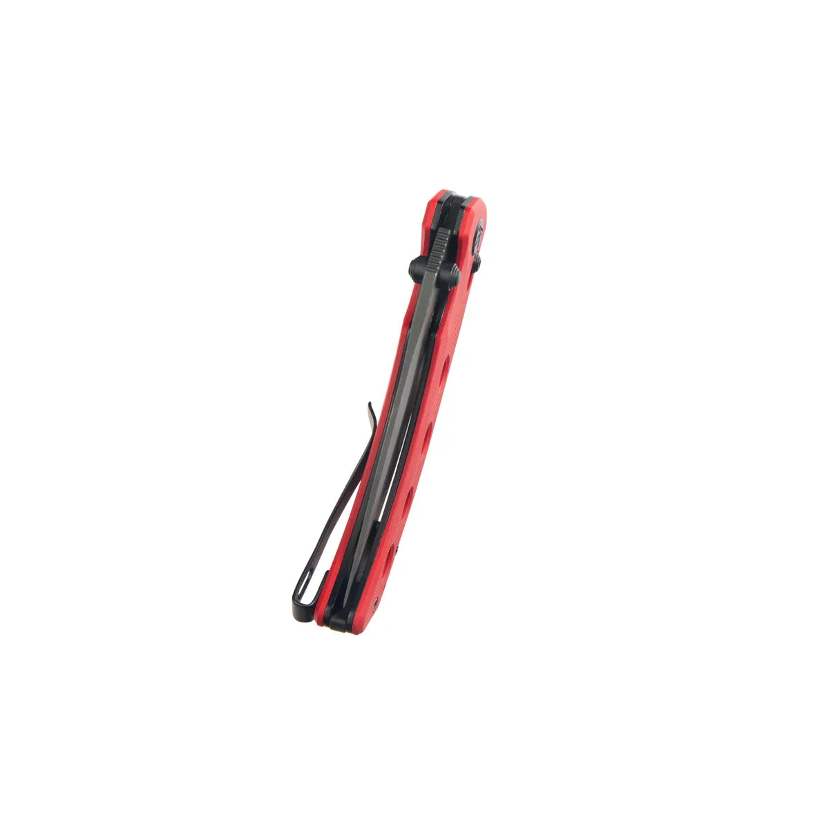 Kubey Knife Hound 3.43" 14C28N Red G-10 KUB172E