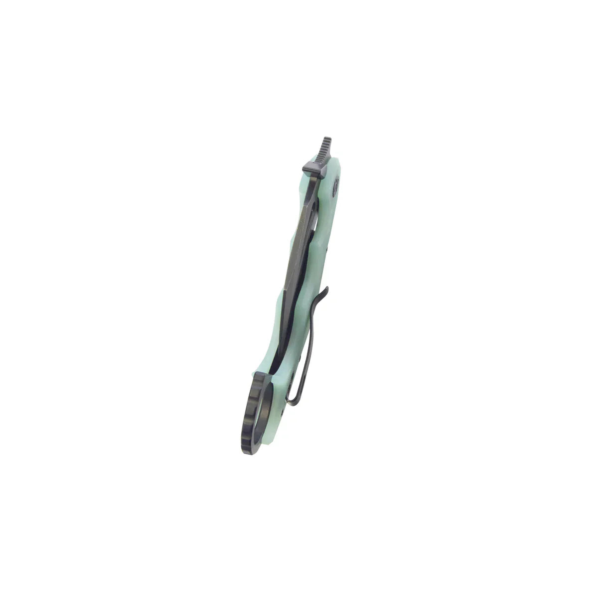 Kubey Knife Mini Wrath 2.44" 14C28N Jade G-10 KUB262L