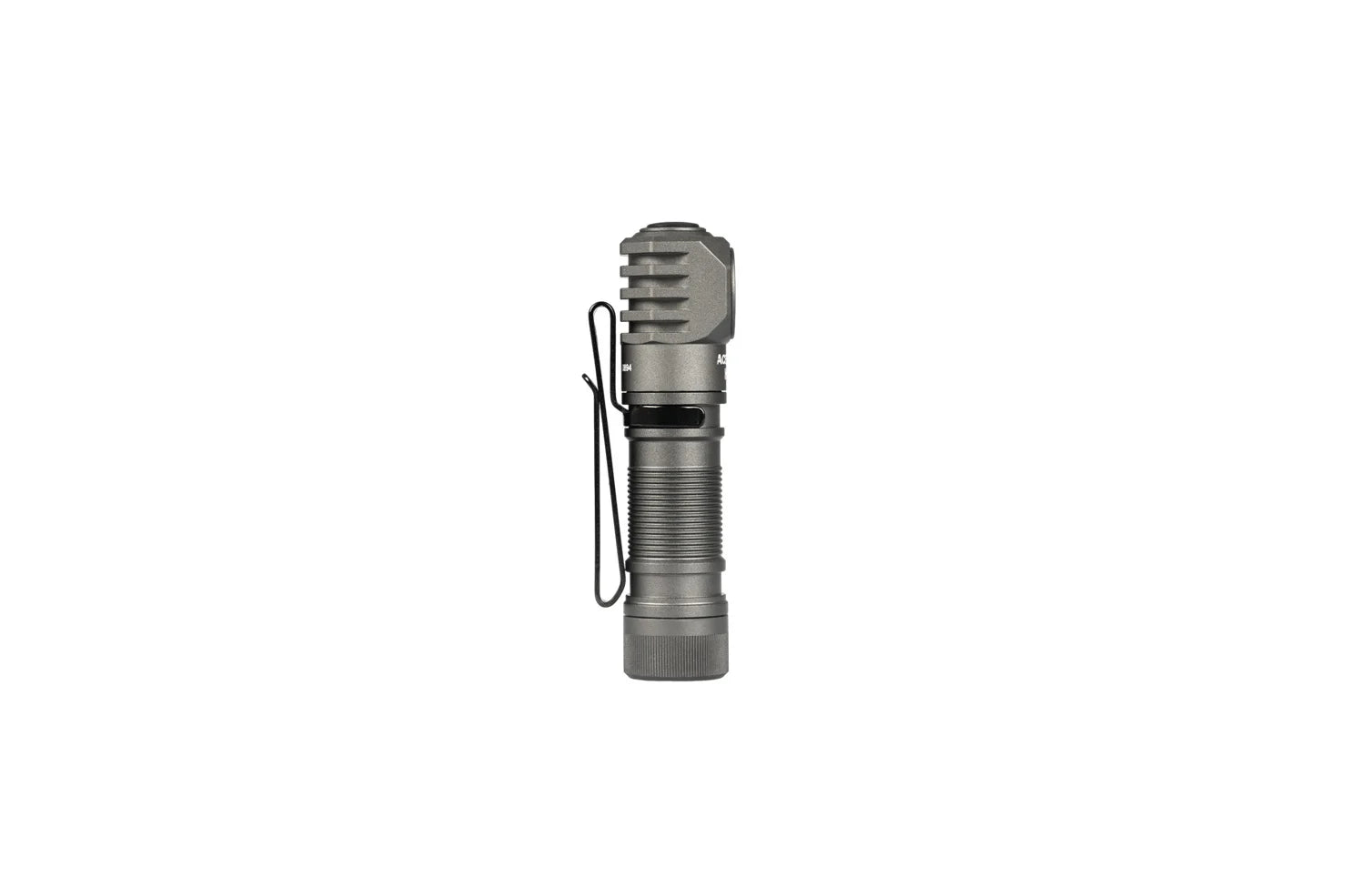 Acebeam H16 Gray 1000 lumen USB-C rechargeable headlamp front view